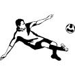 Adesivi sport e calcio - Adesivo calciatore 11 - ambiance-sticker.com