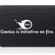 Adesivo Protabili PC e MAC - Adesivo Genius is initiative on fire - ambiance-sticker.com