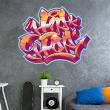 Adesivi murali zen - Adesivo graffiti hip-hop design - ambiance-sticker.com