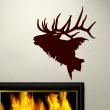 Adesivi murali Animali - Adesivo Grande cervo muggito - ambiance-sticker.com