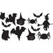 Halloween decalcomanie della parete - ambiance-sticker.com