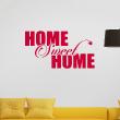 Adesivi con frasi - Adesivo Home sweet home - ambiance-sticker.com