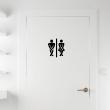 Adesivi de pareti per WC - Adesivo Uomo / Donna - ambiance-sticker.com