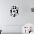 Adesivi murali orologi - Adesivo decorativo _nameoftheproduct_ - ambiance-sticker.com