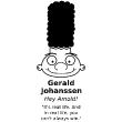 Adesivi con frasi - Adesivo murali in real life, you can't always win - Gerald Johanssen - ambiance-sticker.com