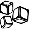 Gioco a cubi - ambiance-sticker.com