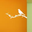 Adesivi murali Animali - Adesivo L'oiseau sur la branche - ambiance-sticker.com