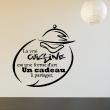Adesivi con frasi - Adesivo murali La vrai cuisine - ambiance-sticker.com