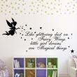 Adesivi  per bambini - Adesivi Like glittering dust on Fairy wings - ambiance-sticker.com