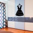 Adesivi murali design - Adesivo Little Black dress - ambiance-sticker.com