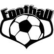 Adesivi sport e calcio - Adesivo Logo Football - ambiance-sticker.com