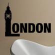 Adesivi murali urbani - Adesivo Londra con il Big Ben - ambiance-sticker.com