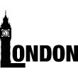 Adesivi murali urbani - Adesivo Londra con il Big Ben - ambiance-sticker.com