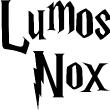 Adesivi Prese e Interruttori - Adesivo murale Lumos Nox - ambiance-sticker.com