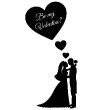 Adesivi con frasi - Adesivo murali Matrimonio Be my valentine - ambiance-sticker.com