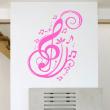 Adesivi murali musica - Adesivo musicale nota design - ambiance-sticker.com