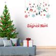 Adesivi murali Natale - Adesivo Natale decorazione joyeux noël - ambiance-sticker.com