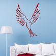 Adesivi murali Animali - Adesivo uccello in tutto il suo splendore - ambiance-sticker.com