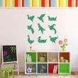Adesivi murali per bambini - Adesivi Origami birds - ambiance-sticker.com