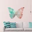 Adesivi murali origami - Adesivi Origami la farfalla - ambiance-sticker.com