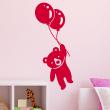 Adesivi murali per bambini - Adesivi orsacchiotto volare con palloncini - ambiance-sticker.com