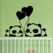 Adesivi Amore - Adesivo murali Gli amanti Pandas - ambiance-sticker.com
