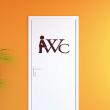Adesivi de pareti per WC - Adesivo Pannello WC - ambiance-sticker.com