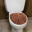 Adesivi de pareti per WC - Adesivo Pelle di serpente - ambiance-sticker.com
