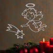 Adesivi murali di Natale - Adesivo piccolo angelo - ambiance-sticker.com