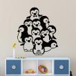 Adesivi murali per bambini - Adesivi  piccoli pinguini - ambiance-sticker.com