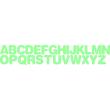 Adesivi fosforescente - Adesivo murali alfabeto - ambiance-sticker.com