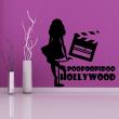 Adesivi murali cinema - Adesivo Poopoopidoo Hollywood - ambiance-sticker.com