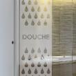 Adesivi di porte -Adesivo porta di doccia Douche - ambiance-sticker.com