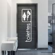 Adesivi di porte - Adesivo di porta toilettes - ambiance-sticker.com