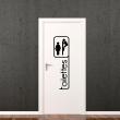 Adesivi di porte - Adesivo di porta toilettes - ambiance-sticker.com