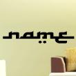 Adesivi murali nomi - Adesivi Nome stile indiano - ambiance-sticker.com