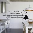 Adesivi murali per la cucina - Adesivo ricetta citazione cucina crêpes Vous avez d'la pâte? - ambiance-sticker.com