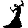 Adesivi murali di fugure umane - Adesivo Reverence di una ballerina - ambiance-sticker.com