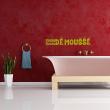 Adesivi de pareti per bagno - Adesivo Dans mon bain de mousse - ambiance-sticker.com