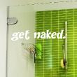 Adesivi de pareti per bagno - Adesivo mettersi a nudo 2 - ambiance-sticker.com
