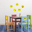 Adesivi murali per bambini - Adesivi Smileys pack 3 - ambiance-sticker.com