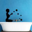 Adesivi de pareti per bagno - Adesivo Silhouette donna nuda - ambiance-sticker.com