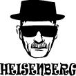 Adesivi murali cinema - Adesivo Silhouette Heisenberg - ambiance-sticker.com