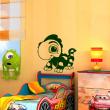 Adesivi murali per bambini - Adesivi Silhouette lucertola - ambiance-sticker.com