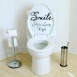 Adesivi de pareti per WC - Adesivo Adesivo Smile you’re… - ambiance-sticker.com