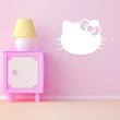 Adesivi lavagne - Adesivo murali Ardesia Silhouette Kitty - ambiance-sticker.com