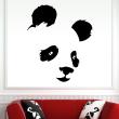 Adesivi murali Animali - Adesivo Testa panda - ambiance-sticker.com