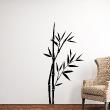 Adesivi murali fiori - Adesivo Canne di bambù Crossword - ambiance-sticker.com