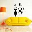 Adesivi murali design - Adesivo Abbigliamento coppia - ambiance-sticker.com