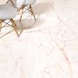 Adesivi terra piastrelle di cemento lastra - Adesivo pavimento in marmo rosa zingaro antiscivolo - ambiance-sticker.com